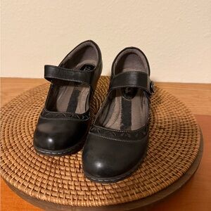 Elegant Black Women's Heels Mary Jane’s Euro Soft